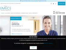 Tablet Screenshot of emece.es